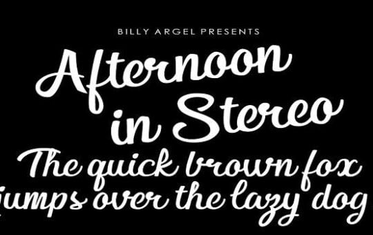 Afternoon-in-Stereo-font.jpg