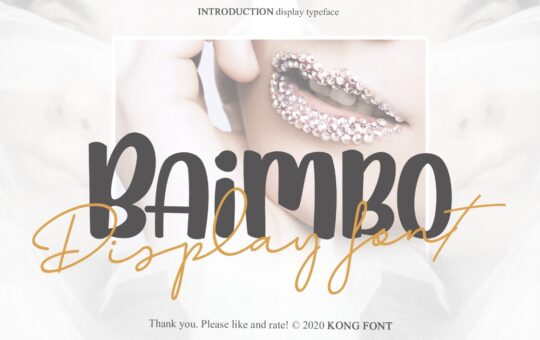 Baimbo-Fontpreview-1wwwfontkongcom_.jpg
