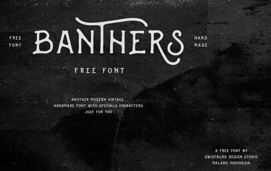 Banthers-Font-Free.jpg