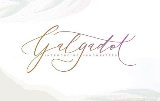 Galgadot-Handwritten-Font.jpg