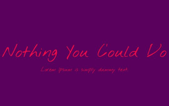 Nothing-You-Could-Do-Font.jpg
