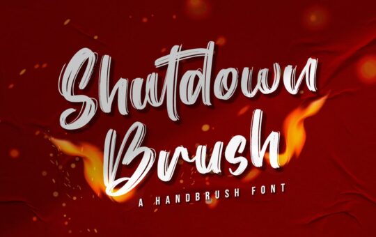 Shutdown-Brush-Font.jpg