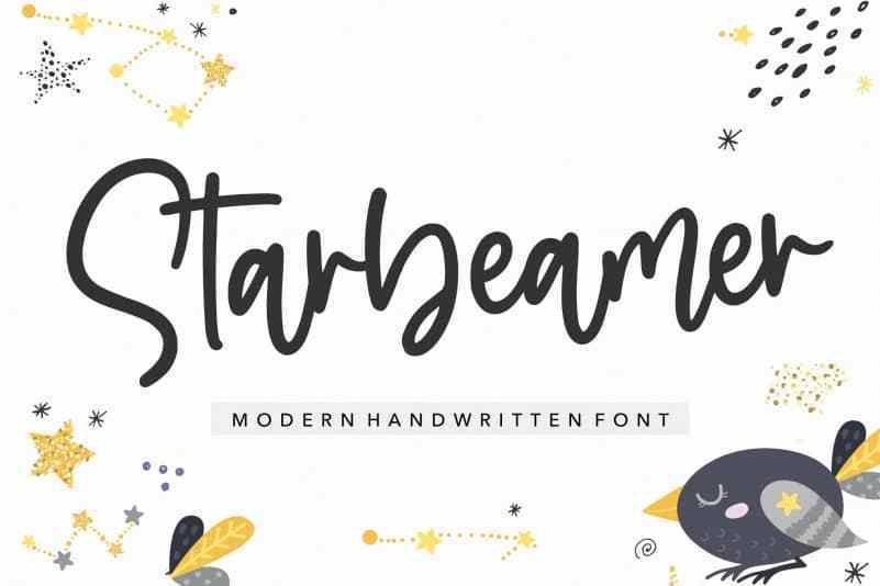 Starbeamer-Handwritten-Font-1.jpg