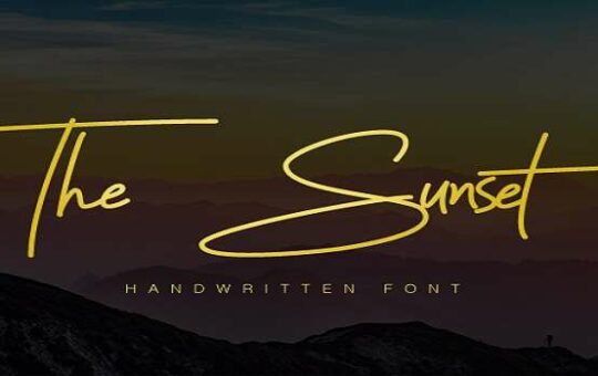 The-Sunset-Font.jpg