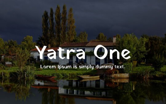 Yatra-One-font.jpg
