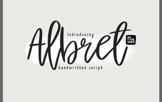 albret-handwritten-font.jpg