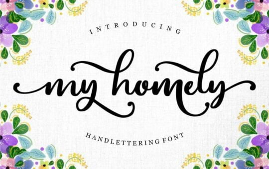 my-homely-font.jpg
