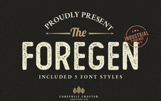 the-foregen-vintage-font.jpg