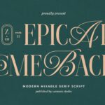 Epical Comeback Font