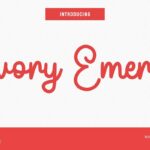 Ivory Emery Font